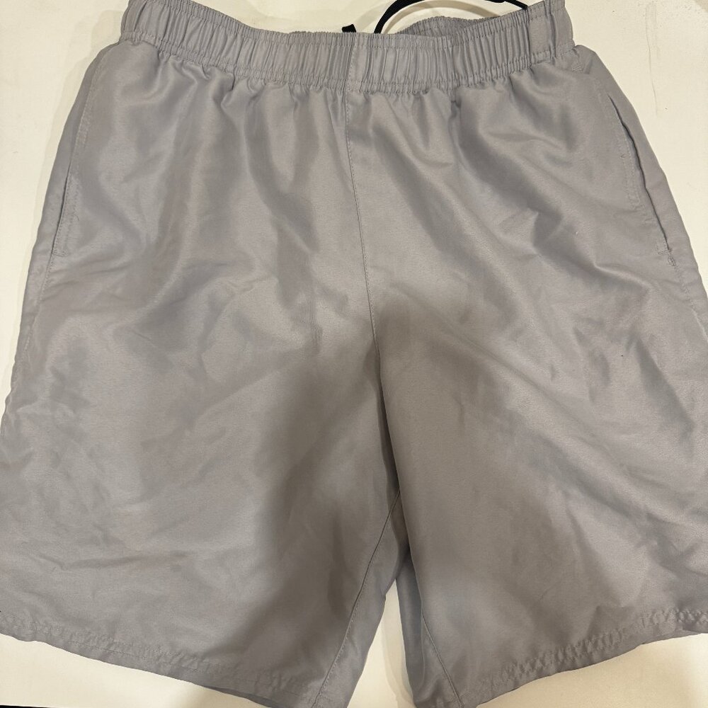 mens grey gray swim shorts trunks